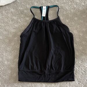 Ivivva Tank - black - girls size 6